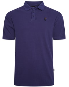KAM Bird Logo Polo Navy